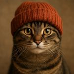 Нарисуй кота в шапке