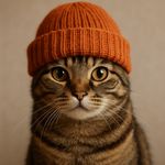 Нарисуй кота в шапке